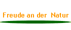 Freude an der  Natur
