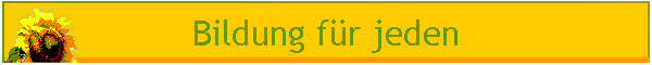 Bildung f�r jeden