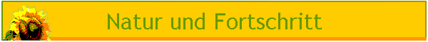 Natur und Fortschritt